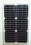 Солнечная панель монокристаллическая 20Вт (PT-020)