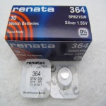 Renata SR621 (364/164)1.55v 23mah