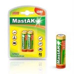 MastAK Пальчиковые R6/AA 1300mah NiMH
