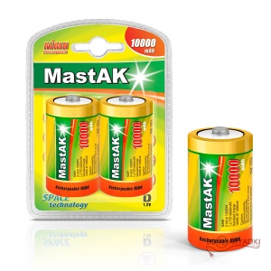 MastAK R20/D 10000mah NiMH
