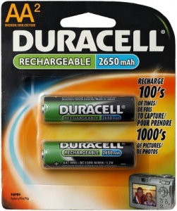 Duracell Пальчиковые R6/AA 2650mah NiMH