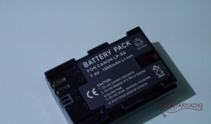 Canon (MastAK) LP-E6  7.4V/1.6Ah