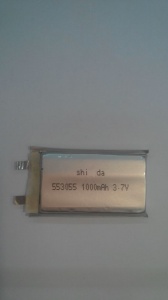 Shida 3,7v 553055 1000mah
