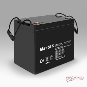 Mastak MA12-75 12v 75Ah