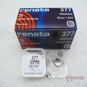 Renata SR626 (377)1.55v 28mah