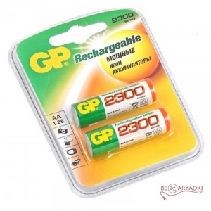 GP Пальчиковые R6/AA 2300mah NiMH