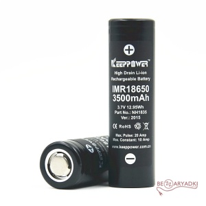 Keeppower	 18650 3,6V 3500mAh 20A