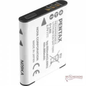 Pentax (Original) D-LI92  3.7V/0.925Ah