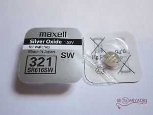 Maxell SR616 (321)1.55v 13mah