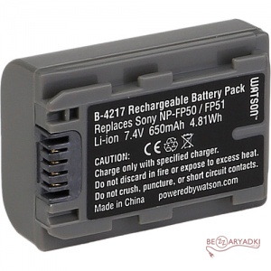 Sony (Original) NP-FP50 7.2V/0.68Ah