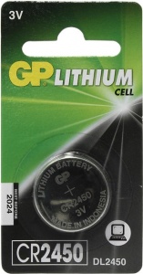 GP CR2450 3V Litium