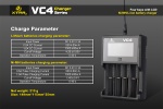 Зарядное устройство Xtar VC4 1,4 эл Li-ion 0.5А