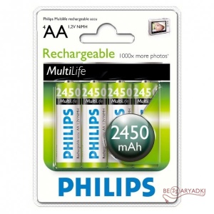 Philips Пальчиковые R6/AA 2450mah NiMH