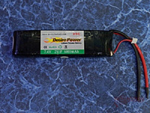 Литий-полимерная батарея Disire-power 7,4V 6000mAh-25С (22*44*168)291г. max50C