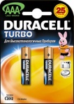 Duracell MX2400 TURBO 2 блистер AAA 1.5v (Alkaline)