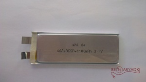 Shida 3,7v 403496SP (30С) 1100mah
