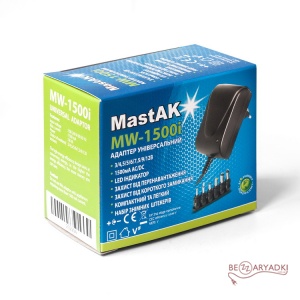 MastAK MW-1500i + 6 насадок